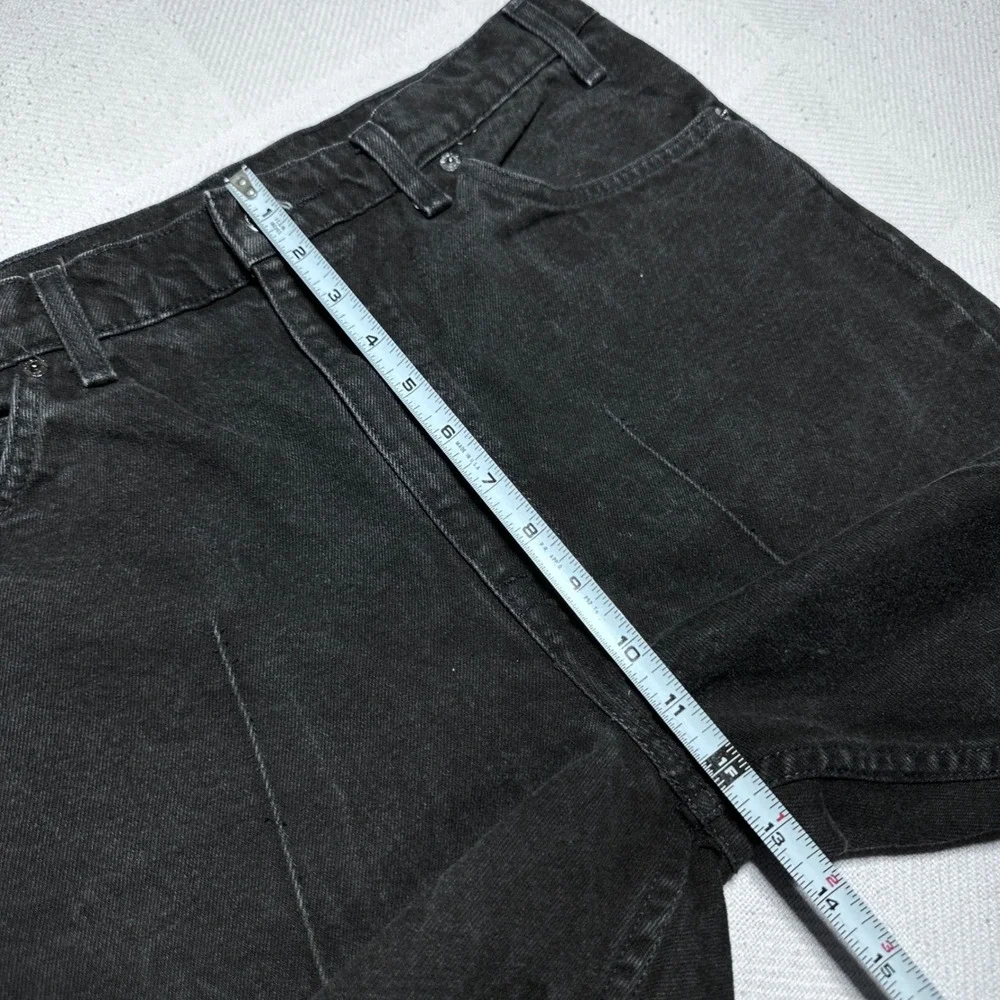 Vintage 90s Levi's 505 Jeans Mens 32x30* Orange Tab Regular Straight Faded Black